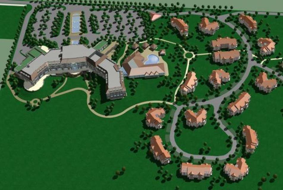 Bad-Buek Golf & Wellnes Apartman Villapark 外观 照片